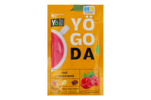 Концентрат напою безалкогольного пастеризований Чай малиновий Yogoda д/п 50г