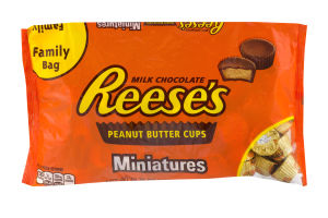 REESE'S Peanut Butter Cups Miniatures, 19.75-Ounce Bags