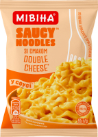 Локшина швидкого приготування зі смаком подвійного сиру Saucy noodles Мівіна м/у 95г