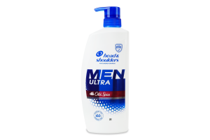 Шампунь против перхоти с ароматом Old Spice обогащен эссенцией сандала Ultra Men Head&Shoulders 800мл