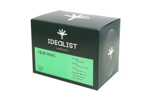 Кофе натуральный молотый в дрип-пакете Твой микс Idealist Coffee&Co. к/у 15х12г