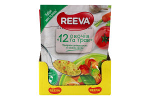 Приправа універсальна 12 овочів та трав Reeva м/у 60г