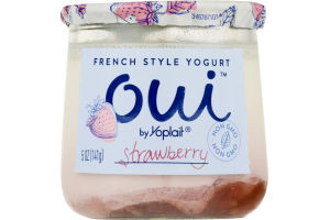 Yoplait Oui French Style Yogurt Strawberry