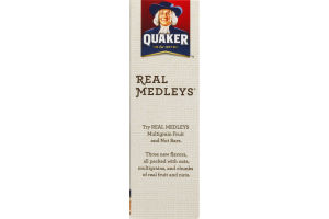 Quaker Real Medleys Apple Nut Harvest Multigrain Fruit & Nut Bar - 5 CT