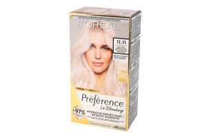 Фарба для волосся стійка Preference №11.11 L'Oreal Paris 1шт