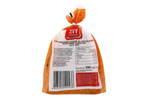 Хліб Заварний світлий нарізаний скибками 350г плівка Хіт Продукт
