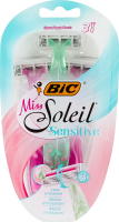 Бритва з 3 лезами без змінних картриджів Miss Soleil Sensitive BIC 3шт