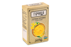 Гірчиця порошок 100г Голден фарм