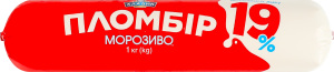 Морозиво 19% Пломбір 19 Хладик м/у 1кг