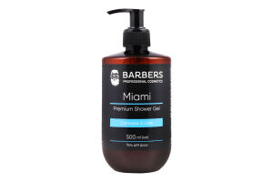Гель для душу Cannabis&Lime Miami Barbers 500мл