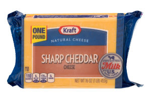 Kraft Natural Cheese Sharp Cheddar