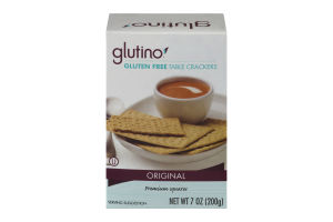 Glutino Gluten Free Table Crackers Original