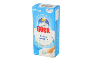 Засіб мийний по догляду за унітазами Морський Стікер чистоти Duck 3х10г