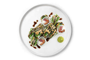 Рол з тунцем та хіяши