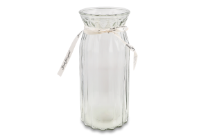 Ваза скло 24*9см