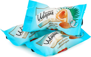 Конфеты с целым миндалем и кокосовым кремом Королевский шарм АВК кг