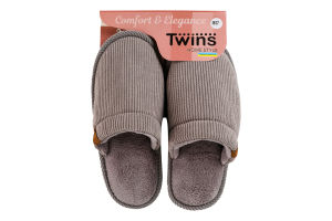 Тапочки комнатные домашние женские вельвет Twins Home Style №16132 36-41