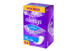 Прокладки щоденні гігієнічні ароматизовані Extra long Daily protect Always 54шт