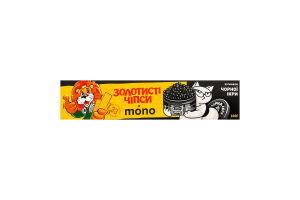 Чипсы картофельные со вкусом черной икры Mono Золотисті к/у 100г