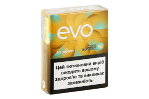 Вироби тютюновмісні для електричного нагрівання з фільтром EVO Baize option 20шт