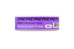 Подушечки никотиносодержащие бестабачные Blackcurrant frost Slim ZYN 20х0.7г