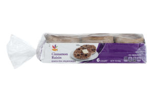 Ahold English Muffins Cinnamon Raisin - 6 CT