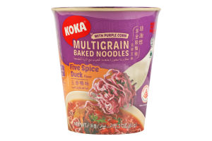 Локшина Koka смак качки та 5 спецій з фіолет кукур