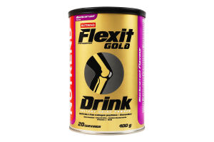 Добавка харчова з підсолоджувачами Чорна смородина Flexit Gold Drink Nutrend 400г