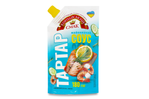 Соус майонезний 30% Тартар Королівський смак д/п 180г
