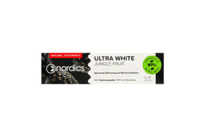 Паста зубная Jungle Fruit Ultra White Cosmos Organic Nordics 75мл