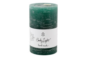 Свічка Циліндр зелено-блакитна Candy Light