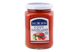 Соус стерилизованный Украинский Ніжин с/б 300г