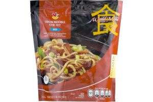 Ahold World Menu Japanese Udon Noodle Stir Fry Beef