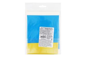 Кулька фольгована Серце Прапор України 18" Флексметал