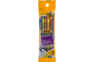 BiC Pencil Xtra Life #2 Medium Mechanical Pencils - 5 CT