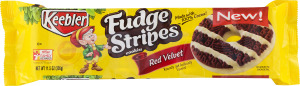 Keebler Fudge Stripes Cookies Red Velvet