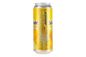 Суміш пива з соком 0.5л 2.5% Соковитий ананас Schofferhofer