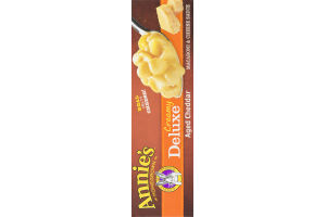 Annie's Homegrown Creamy Deluxe Macaroni Dinner Shells & Real Aged Cheddar Sauce