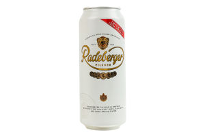 Пиво 500мл 4.8% світле фільтроване пастеризоване Pilsner Radeberger з/б