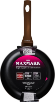 Сковорода из алюминия с антипригарным покрытием Nano Quartz 24х5см №MK-VF3524 Standart Brown Maxmark 1шт