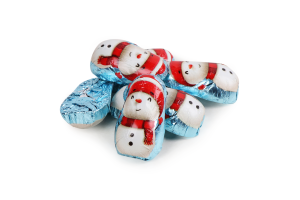 Цукерки Sorini Сніговик з молоч шок молочний крем