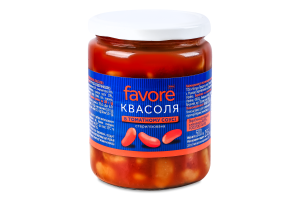 Квасоля Favore в томатному соусі