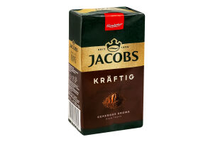 Кава натуральна смажена мелена Kraftig Jacobs м/у 225г