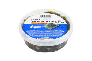 Салат Зірковий вибір Морська капуст моркв по-корей