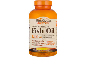 Sundown Naturals Extra Strength Fish Oil 1200mg - 200 CT