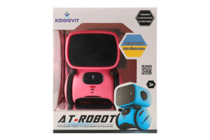 Іграшка Інтерактивний робот рожевий з голосовим керуванням AT-Robot