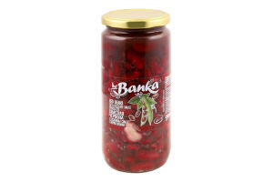 Квасоля червона в ніжному соусі 500г твіст/б The Banka