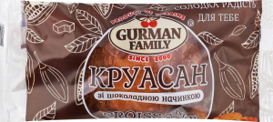 Круасан з шоколадом 45г Gurman family