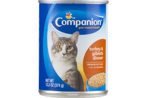 Companion Premium Cat Food Turkey & Giblets Dinner