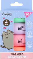 Набір маркерів Yes! Pusheen 4кол